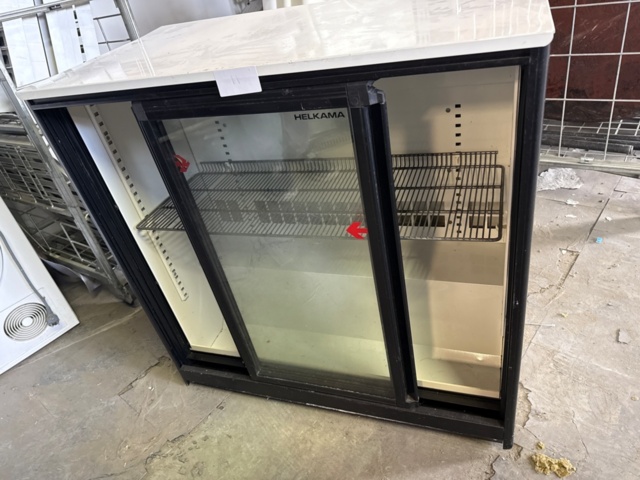 1315062-1 White countertop refrigerator, Helkama (11)