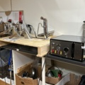 1249405-5 Espresso machine with steam wand and hot water unit - La Marzocco Modbar with Marco Ecosmart UC4