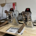 1249405-7 Espresso machine with steam wand and hot water unit - La Marzocco Modbar with Marco Ecosmart UC4