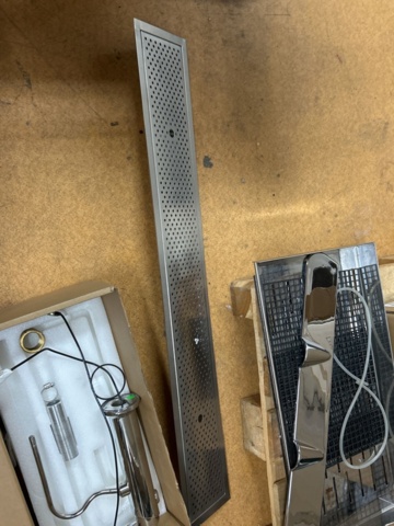 1249405-13 Espresso machine with steam wand and hot water unit - La Marzocco Modbar with Marco Ecosmart UC4