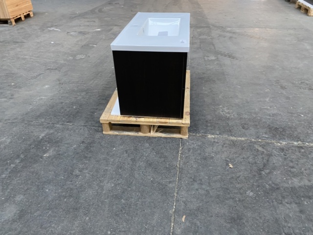 1176904-3 Dresser with washbasin Johanna chestnut 90 cm, sw257