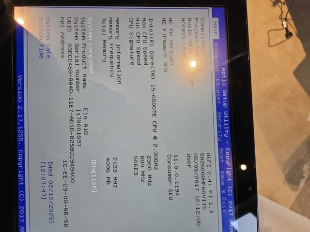 1313576-8 Computer, ELO E222793, touchscreen, incl. stand