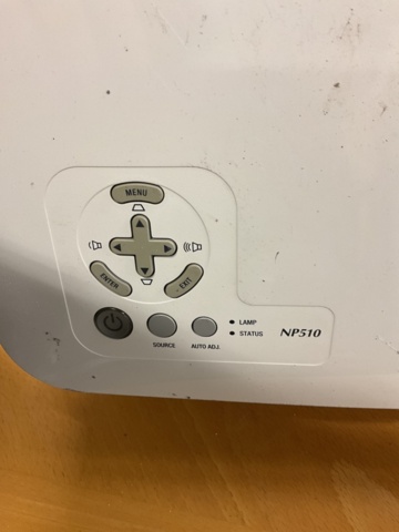 1198053-5 Nec projector with ceiling mount