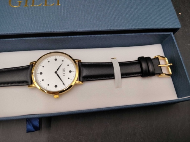 1319506-8 Watch 2 pcs Gilli, black and brown, men's - Shipping included