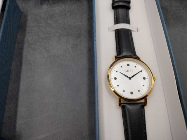 1319506-10 Watch 2 pcs Gilli, black and brown, men's - Shipping included