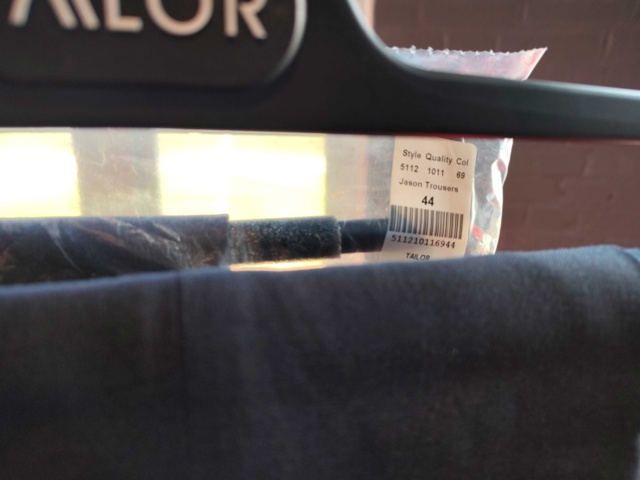 1319665-5 Byxa Jason 2 st, Tailor, stl 44, herr, marinblå - Frakt ingår