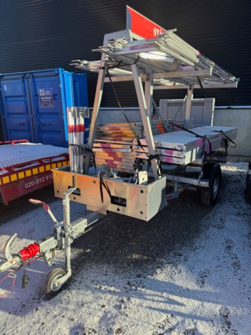1286482-3 Ställningstrailer med Altrad villapaket 3 - Tysse 1300kg -2023