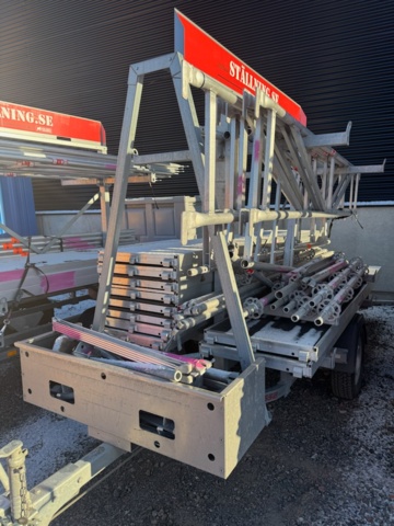 1286483-2 Ställningstrailer med Altrad villapaket 3 - Tysse 1300kg -2023