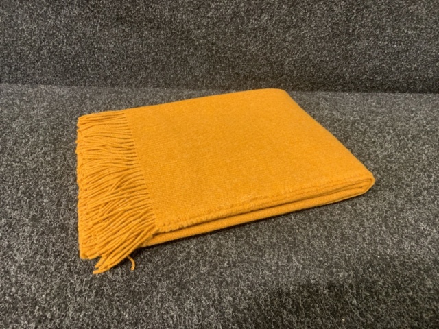 1320855-1 2 st Ullplädar Mel Arrowwood Kamelio, 140x200cm