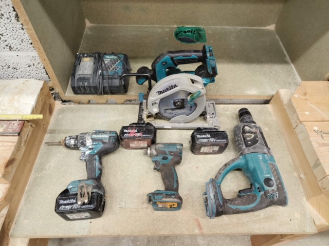 1289032-1 Makita screwdriver, circular saw, bit driver and hammer drill