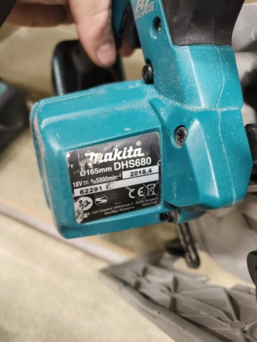 1289032-3 Makita screwdriver, circular saw, bit driver and hammer drill