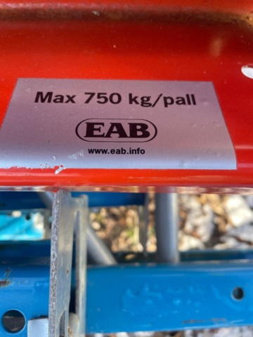1318596-3 Pallet racking - EAB