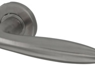 1322373 Ytterdörrhandtag, 2 st, Hvid Interior Gunborg