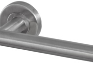 1322416 Ytterdörrhandtag, 2 st, Hvid Interior Jorunn