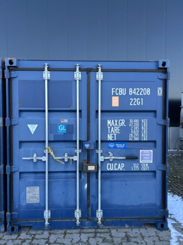 1323034-1 Container 20 fot med innehåll - XP-STDT-15 (F)