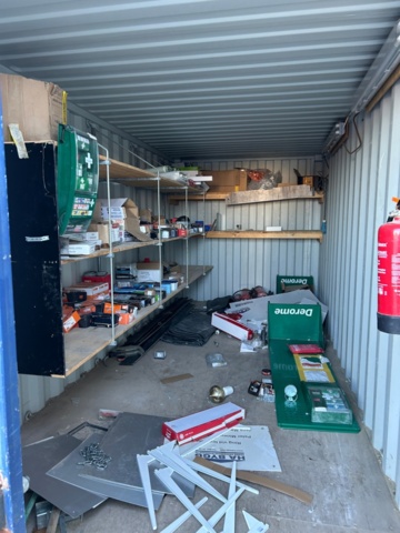 1323034-4 Container 20 fot med innehåll - XP-STDT-15 (F)