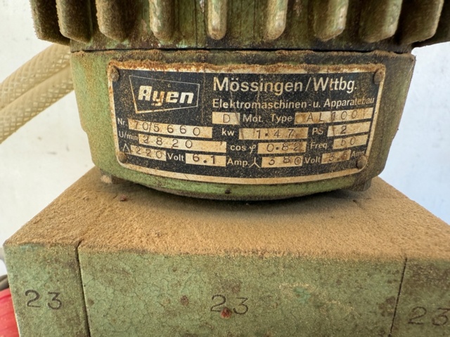 1176275-5 Twig making machine/plug machine Ayen Alomat