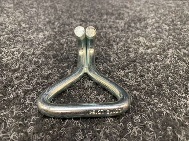 1323545-2 Approx. 50 pcs Double hooks 50mm