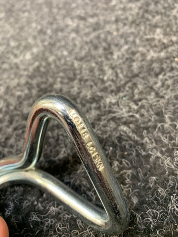 1323545-3 Approx. 50 pcs Double hooks 50mm