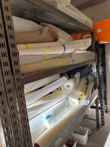 1316309-14 Lager med överbliven färg från måleriföretag