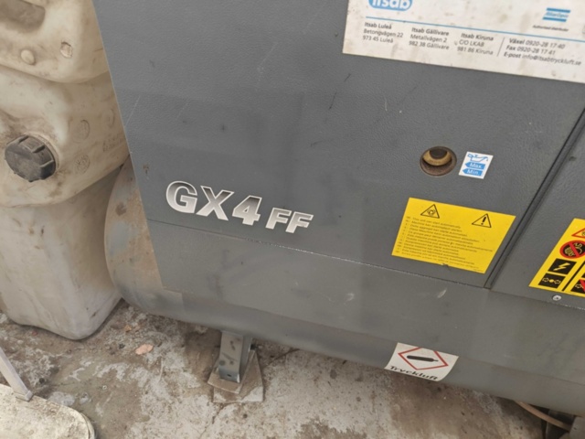 1130535-2 Screw compressor Atlas Copco GX4 FF -2018