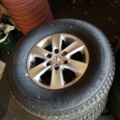 1323943-2 4pcs Studded tires on aluminum rims – Fits Mitsubishi L200 (2008)