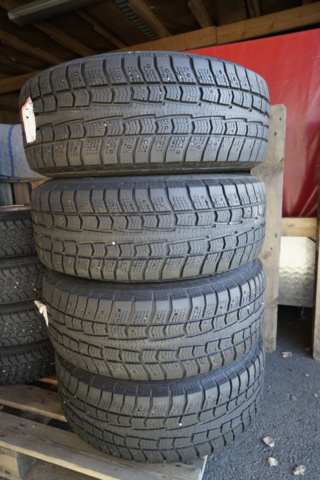 1323945-2 4pcs Studded tires on aluminum rims – Fits Mitsubishi L200 (2008)