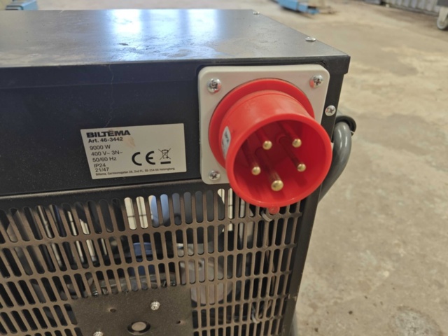 1130541-5 Fan heater 9000W - Biltema Aerotemp (Art. no. 46-3442)