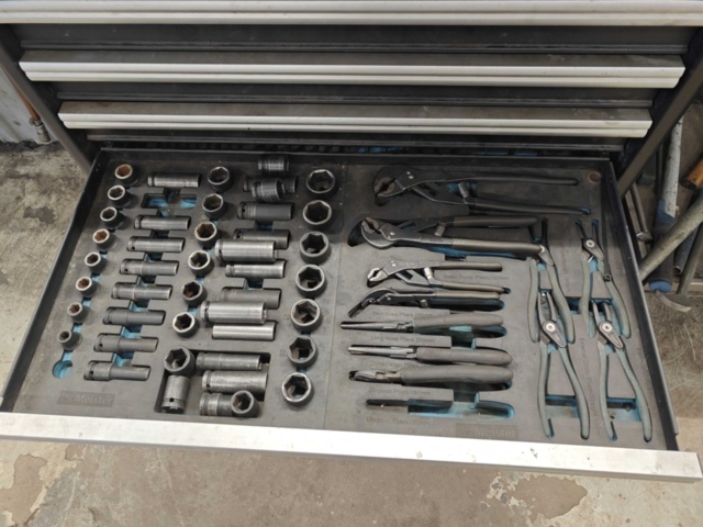1130545-8 Tool trolleys 2 pcs with various tools, bits and more - ProMeister