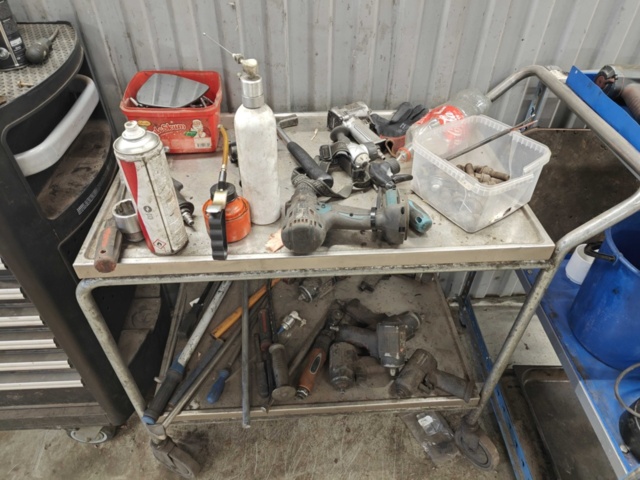 1130545-14 Tool trolleys 2 pcs with various tools, bits and more - ProMeister