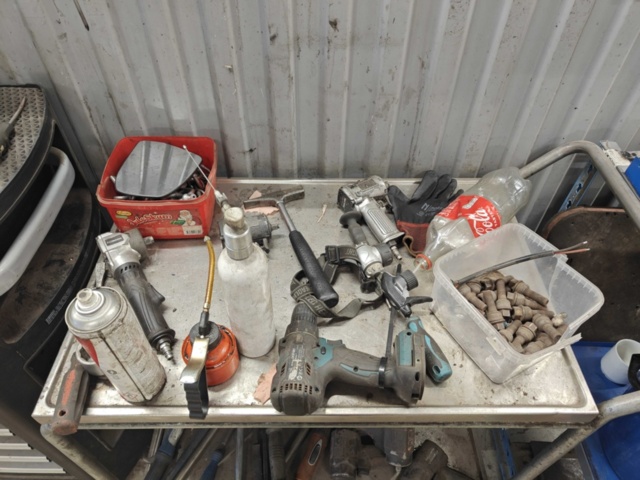 1130545-16 Tool trolleys 2 pcs with various tools, bits and more - ProMeister