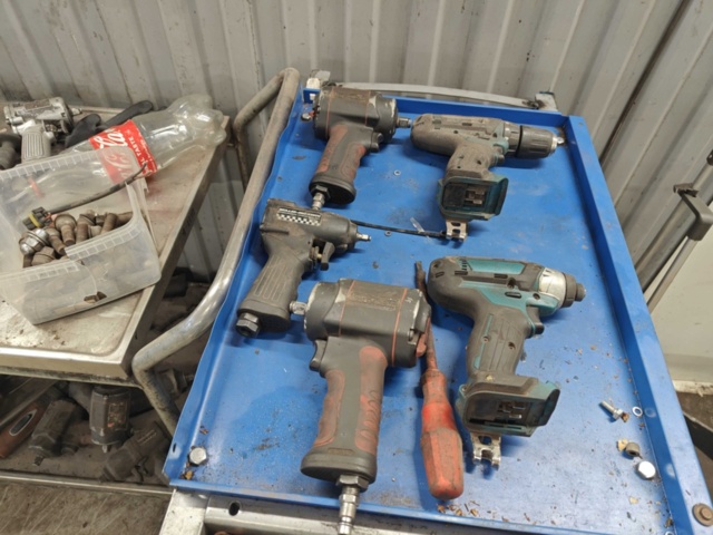 1130545-18 Tool trolleys 2 pcs with various tools, bits and more - ProMeister