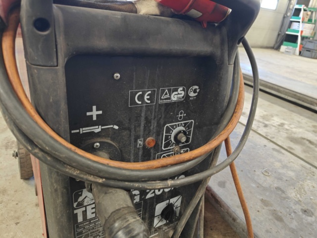 1130551-4 Mig welder with accessories - Telwin Telmig 203/2 Turbo