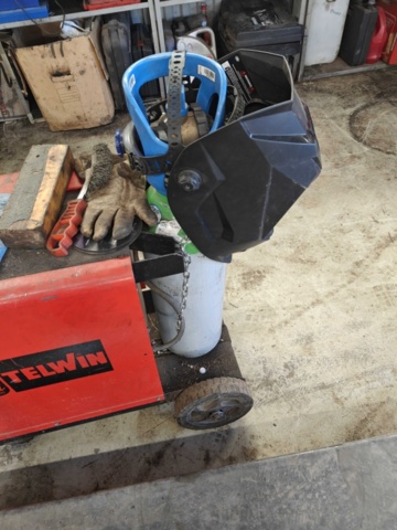 1130551-8 Mig welder with accessories - Telwin Telmig 203/2 Turbo