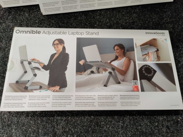 1324417-8 72 pcs Laptop Stand/X-Stand Adjustable Omnible InnovaGoods