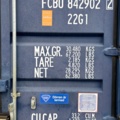 1225922-3 Container 20 fot med innehåll -2016