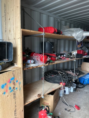 1225924-11 Container 20 fot med kablage och byggutrustning -2015