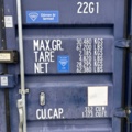 1225925-2 Container 20 fot med innehåll -2015