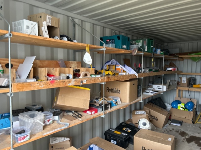 1225925-5 Container 20 fot med innehåll -2015