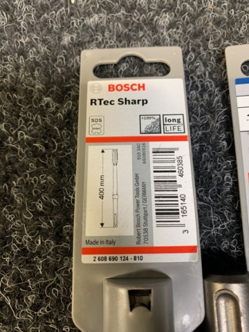 1324391-9 Tile chisel, Point chisel, Flat chisel & Flat chisel Bosch