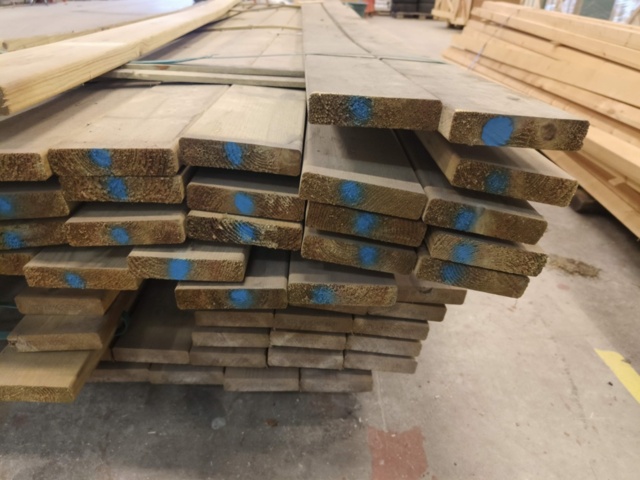 1289150-7 Tryckimpregnerat virke