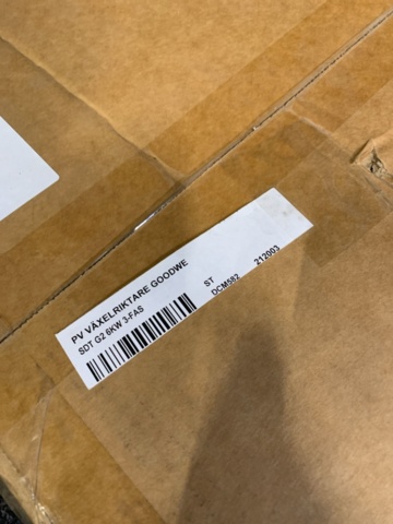 1325852-5 Inverter Goodwe GW6K-DT SDT G2 series