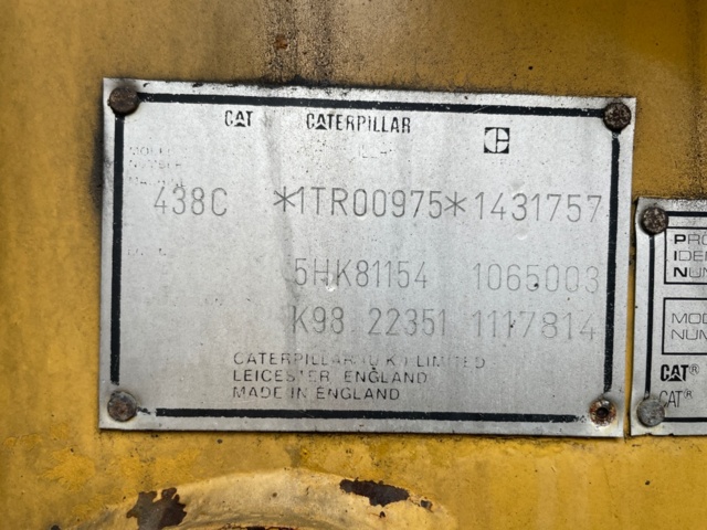1316342-15 Backhoe loader Caterpillar 438C