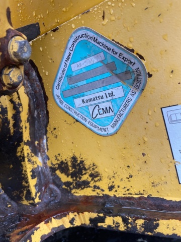 1316343-15 Crawler excavator Komatsu PC 138US