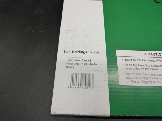 1324464-7 Circular saw blade, 4 pcs, Hikoki - Shipping included