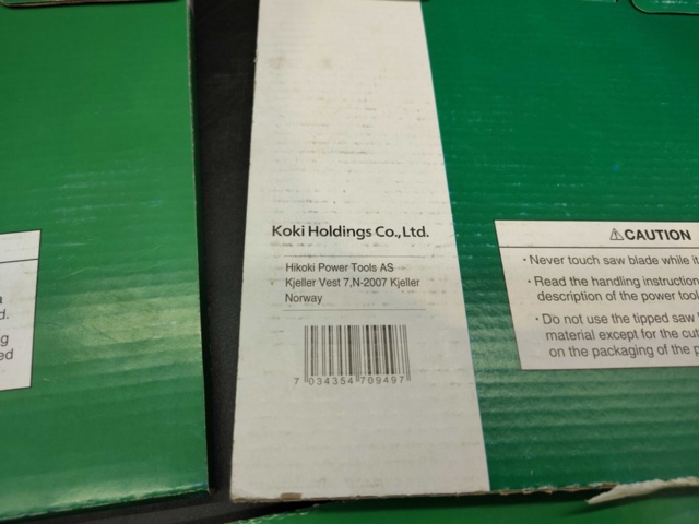 1324464-9 Circular saw blade, 4 pcs, Hikoki - Shipping included