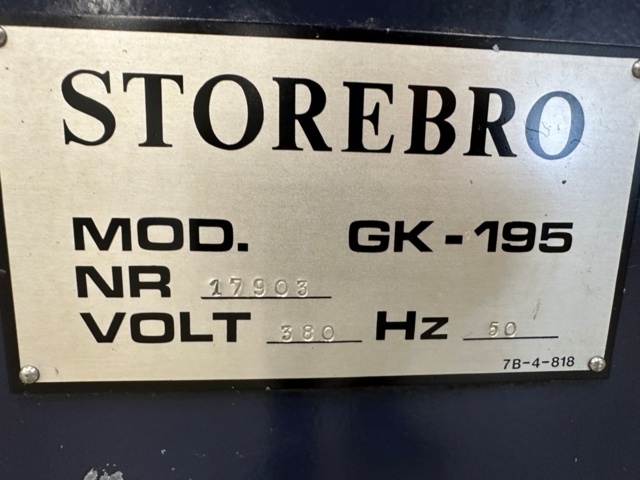 1324800-25 Supportsvarv Storebro GK 195