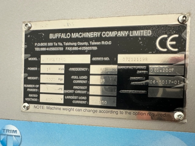 1324802-15 Fleroperationsmaskin Dugard Eagle 760