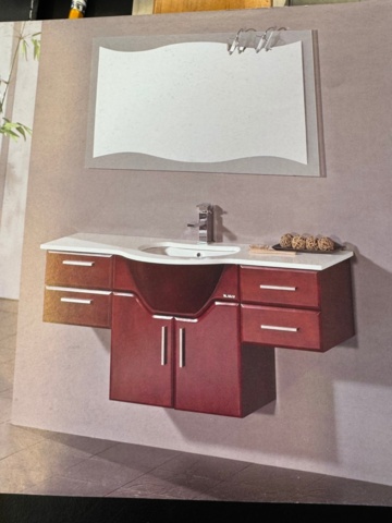 1326099-1 Washbasin cabinet with mirror