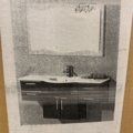 1326099-3 Washbasin cabinet with mirror